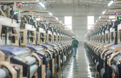 百川彩紡科技 節后全力抓生產趕訂單，奮力沖刺紡織業“開門紅”